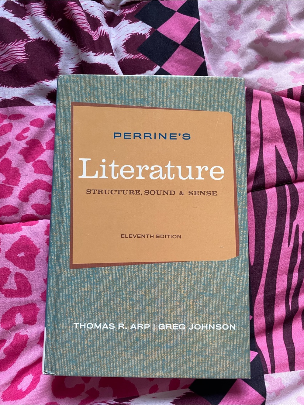 Literature Hardcover Book